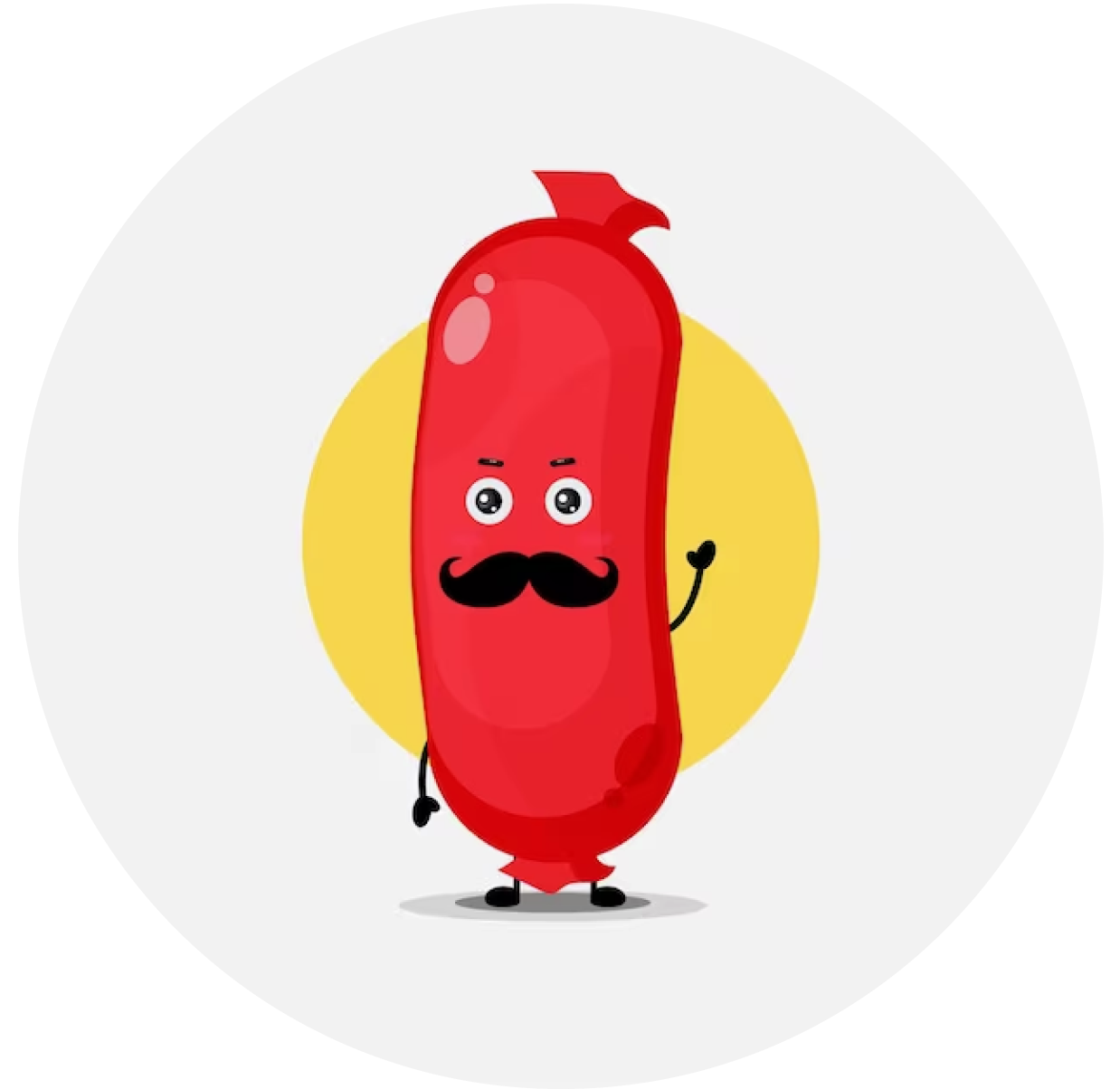 Hotdog-Round